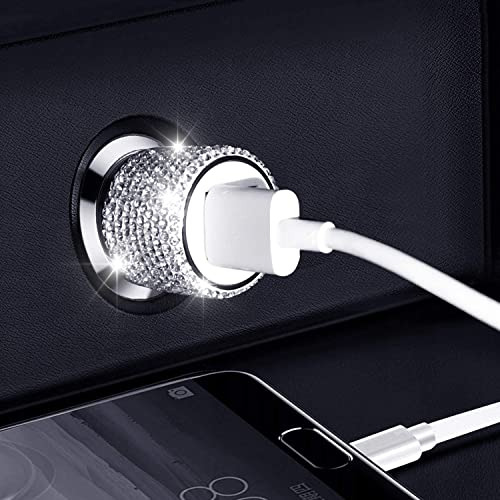 Conjunto De Accesorios Brillantes Automóvil Mujeres, C...