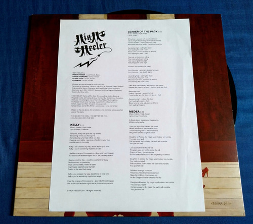 Lp High Heeler - 12 Heels Ep (judas Priest, Helloween, Riot) (Usado)