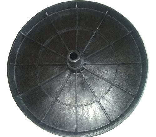 Juego De Ruedas Para Hormigonera 350mm Reforzada X6 Negro