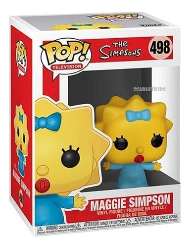 Funko Pop The Simpsons Maggie 498 Original Scarlet Kids