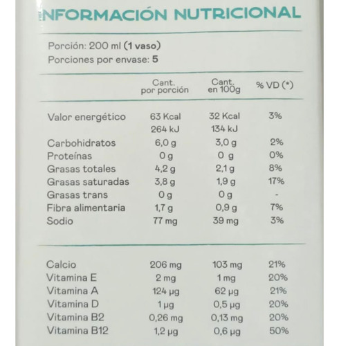 Bebida A Base De Coco X1 L - Tratenfu