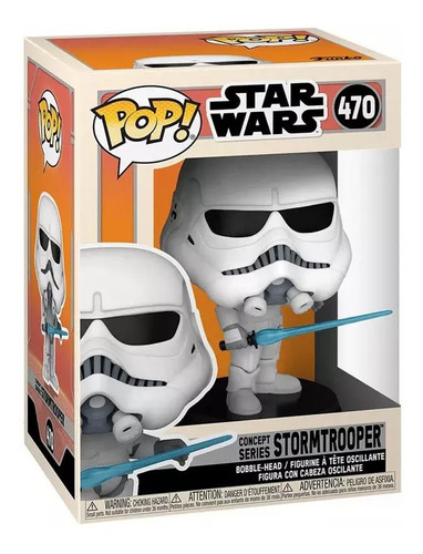 ¡Funko Pop! Star Wars: Serie Concept Stormtrooper 470
