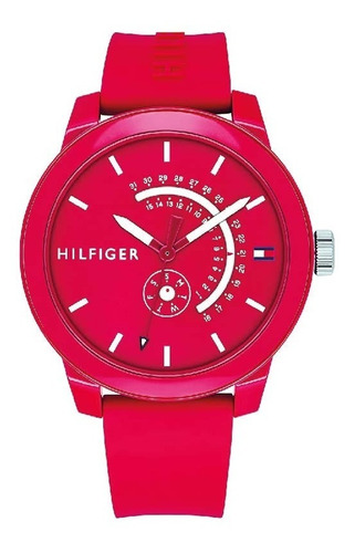 Reloj Tommy Hilfiger 1791480  Rojo
