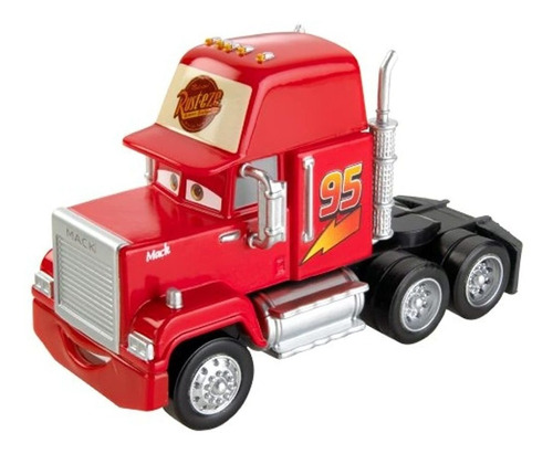 Camion De Juguete Escala 1:55, Color Rojo, Marca Pyle