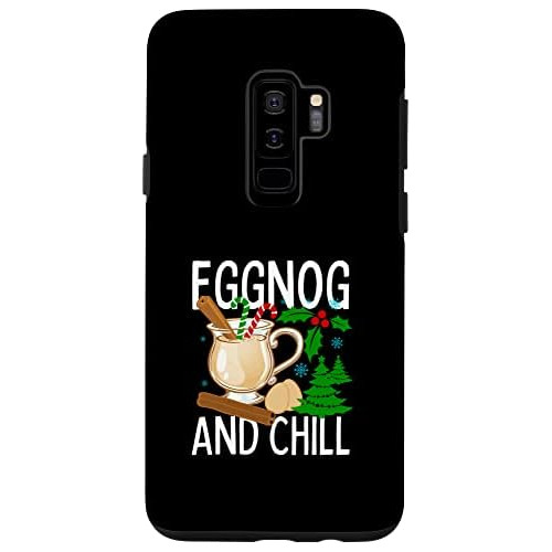 Funda Galaxy S9+  Eggnog And Chill , Divertida Funda De...