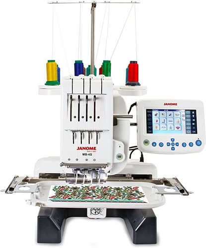 Janome Mb-4s - Máquina De Bordado De Cuatro Agujas Con Acc.