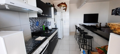 Imagem 12 de 19 de Apartamento 2 Dormitórios- Prédio Frente Mar- Vista Mar - Parcela Direto - Amj162