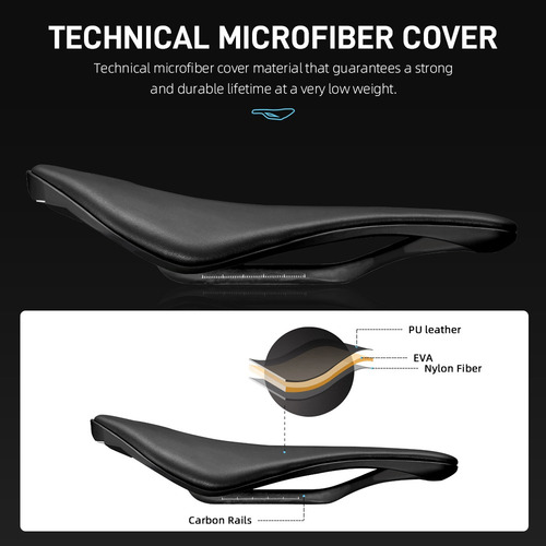 Bike Saddle Mtb Road Bicycle Saddle Carbon Rails