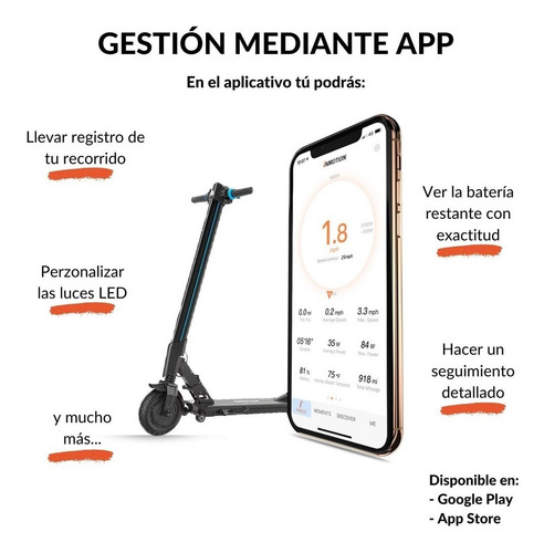 Monopatín Eléctrico Inmotion L8d / Casco + Guantes / / 2021