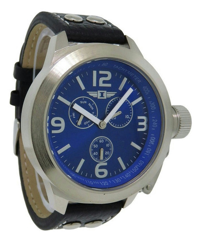 Relógio Invicta Ibi 70113 Azul E Prata - Original 