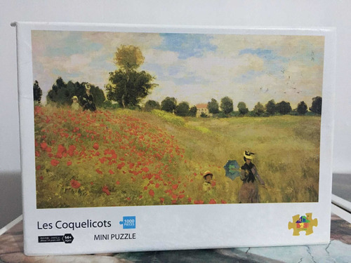 Rompecabezas Les Coquelicots 1000 Pza Mini Puzzle
