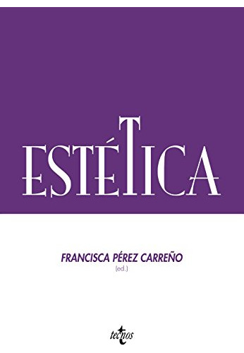 Libro Estética De  Pérez Carreño Francisca Alcaraz León Marí