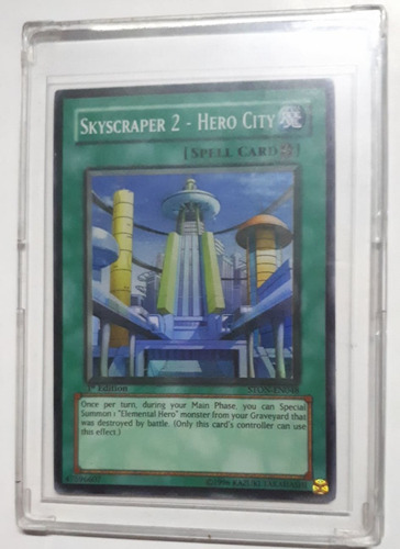 Skyscraper 2 - Hero City Ston-en048 Super Rare 1st Edition