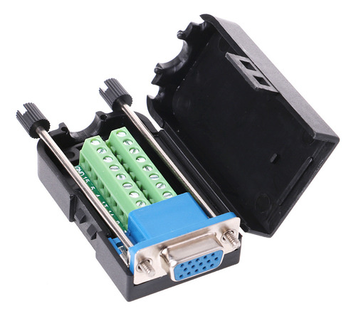(1 #mold) Db15 Vga Hembra Macho Con Terminales De Ruptura To