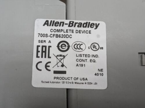 New Allen-bradley 700s-cfb620dc Safety Control Relay - 6 Ccg
