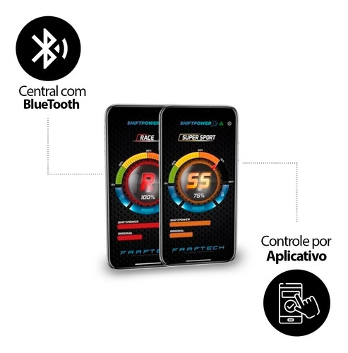 Imagem 3 de 5 de Power Shift Chip De Potência Acelerador Plug Play Bluetooth