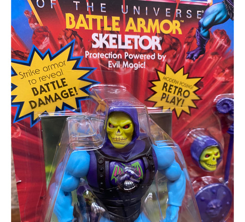 Masters Of The Universe Origins Deluxe Skeletor Battle Armor (Usado)