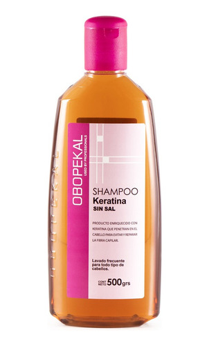 Obopekal® Shampo Keratina Sin Sal 500gr