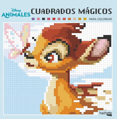 Cuadrados Mãâ¡gicos. Animales Disney, De Vários Autores. Editorial Hachette, Tapa Blanda En Español