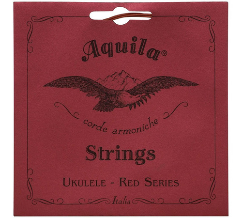 Aquila Rojo Series Aq-83 - Cuerdas Para Ukelele Soprano High