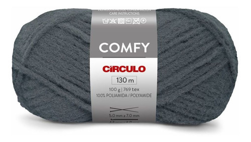 Fio / Lã Comfy 100g - Círculo Cor 8092-MAGNETICO