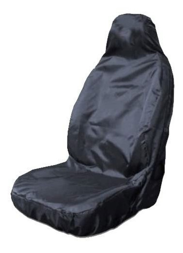 Funda Asiento Coche Impermeable Negra Resistente Individual