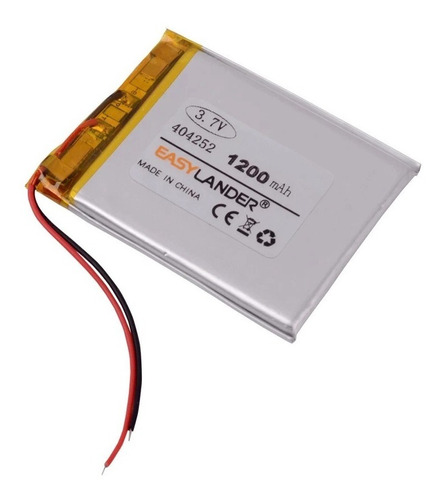 Bateria Li Ion 3.7v 1200mah 404252 52x40x4.2mm