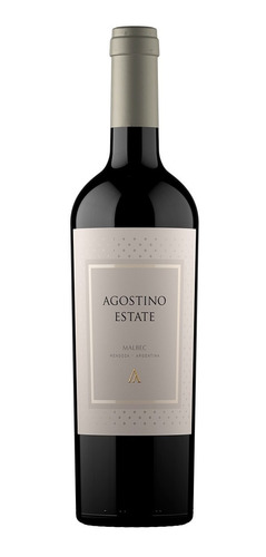 Vino Tinto Malbec Agostino Estate 750 Ml - Maipú Mendoza