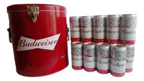 Combo Mini Cooler Y Cerveza Budweiser X 269ml