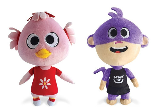 Clarín La Granja De Zenon Set 4 De 5 Peluches