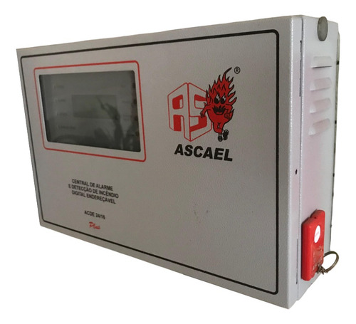 Central Alarme IncĂȘndio Digital Acde-a 24/16 Plus Ascael