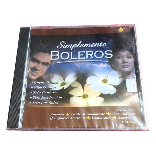 Cd  Simplemente  Boleros   Lucho Gatica,  Olga Guillot