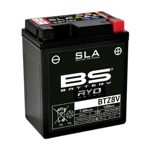 Bateria Btz8v Ytz8v Yamaha Mt 03 Bs Battery