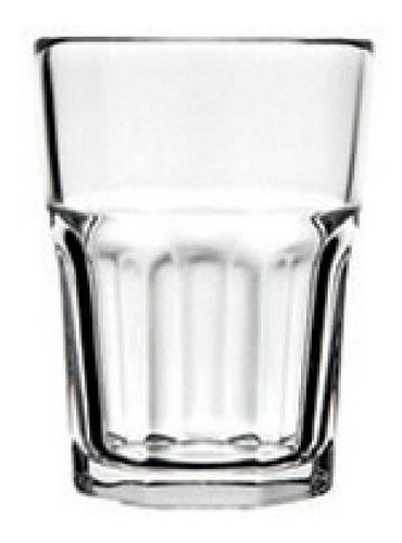 Vaso Vidrio Bristol Facetado 220 Ml Nadir Cod.2111 X24u