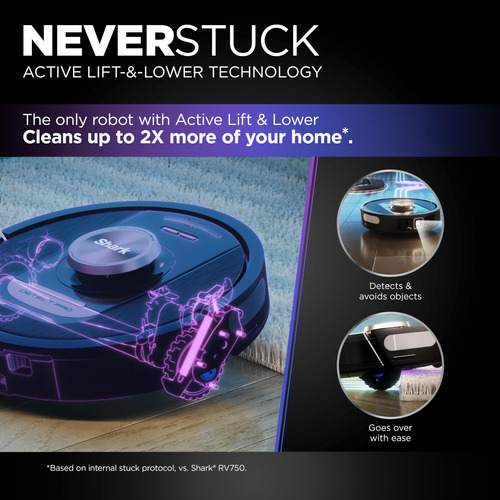 Robot Aspirador Shark Rv2820ae Detect Pro Con Vaciado Automá