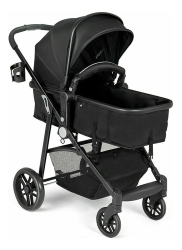 Costoway 2 In1 Plegable Cochecito Para Bebés Para Niños Viaj