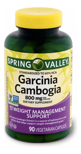 Garcinia Cambogia Spring Valley - Unidad a $929