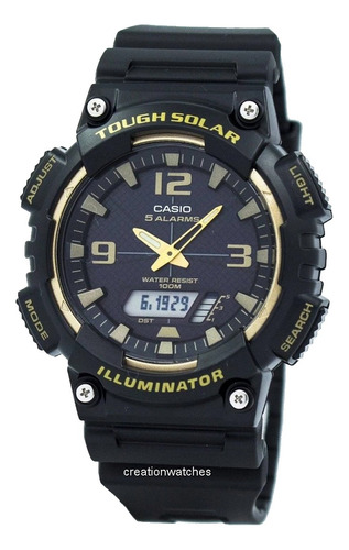 Reloj Casio Caballero Color Negro Aq-s810w-1a3 Original