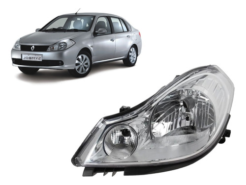 Optica Renault Symbol 2009 2010 2011 2012 2013 2014 Izq