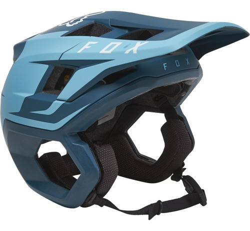 Casco Bike Fox Dropframe Pro Sideswipe Mips, varios colores, color azul, talla L
