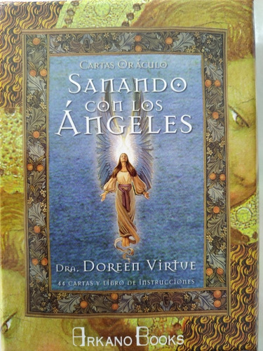 Sanando Con Los Ángeles 44 Cartas Oráculo Y Libro Guia