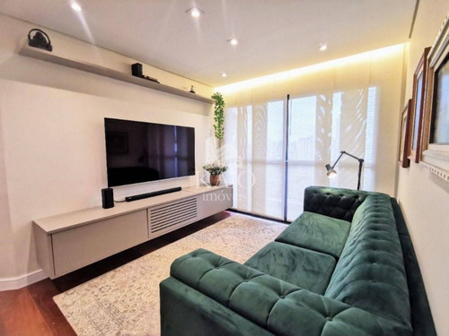 Imagem 4 de 30 de Lindo Apartamento Monte Alverne 100m² Moderno Com 3 Dormitórios 1 Suíte 2 Vagas, Chácara Inglesa
