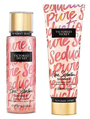 Victoria's Secret Crema Y Perfume Modelo Pure Seductions(n8)
