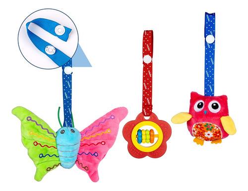 Pram Spiral Toy Baby Activity Hanging Toys Bell Educational