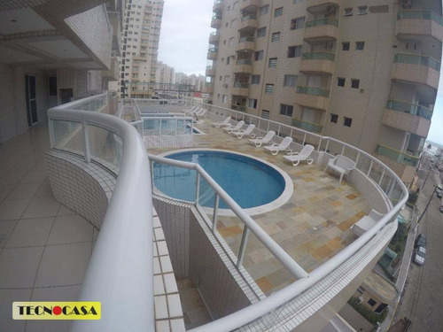 Imagem 21 de 30 de Excelente Apartamento Com 03 Dormitórios Para Venda Com 150 M² No Bairro Vila Tupi Em Praia Grande/sp - Ap6498