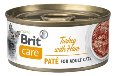 Brit Care Pate Pavo Y Jamón 70 Gramos Para Gato | Mundozoo
