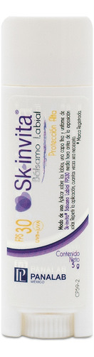 Skinvita Bálsamo Labial Hidratante Fotoprotección Fps30 5g