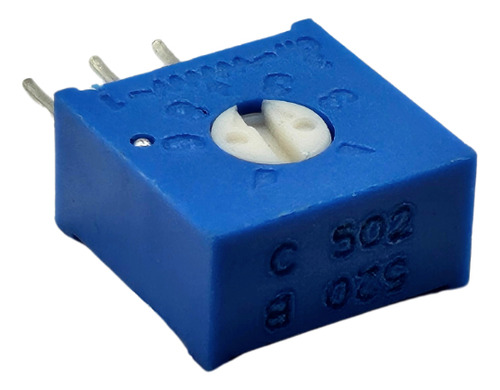 Trimpot 5k Ohms, 502 Vuelta 3/4. Modelo 3386c 3386 Potenciometro (10 Piezas)