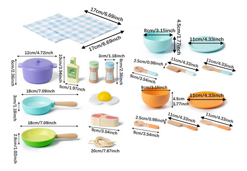 Juguetes De Cocina Set Fingen Play Accessors De Cocina