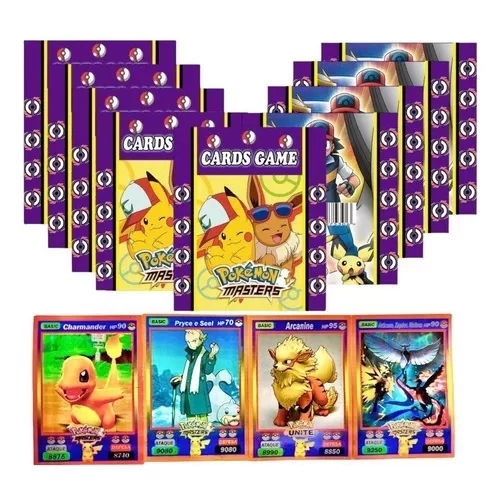 Caixa Épica Misteriosa Surpresa Cartas Pokemon TCG Premium Kits